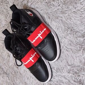 Champion Hype Lo Sneakers Black Red